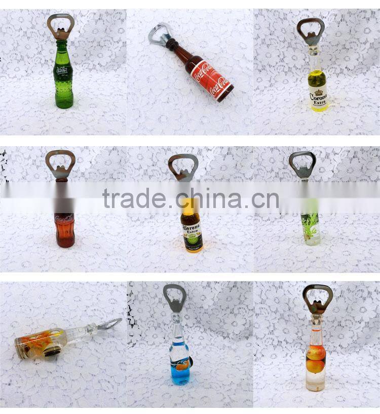creative cheap bulk wholesale acrylic custom bar blade bottle opener