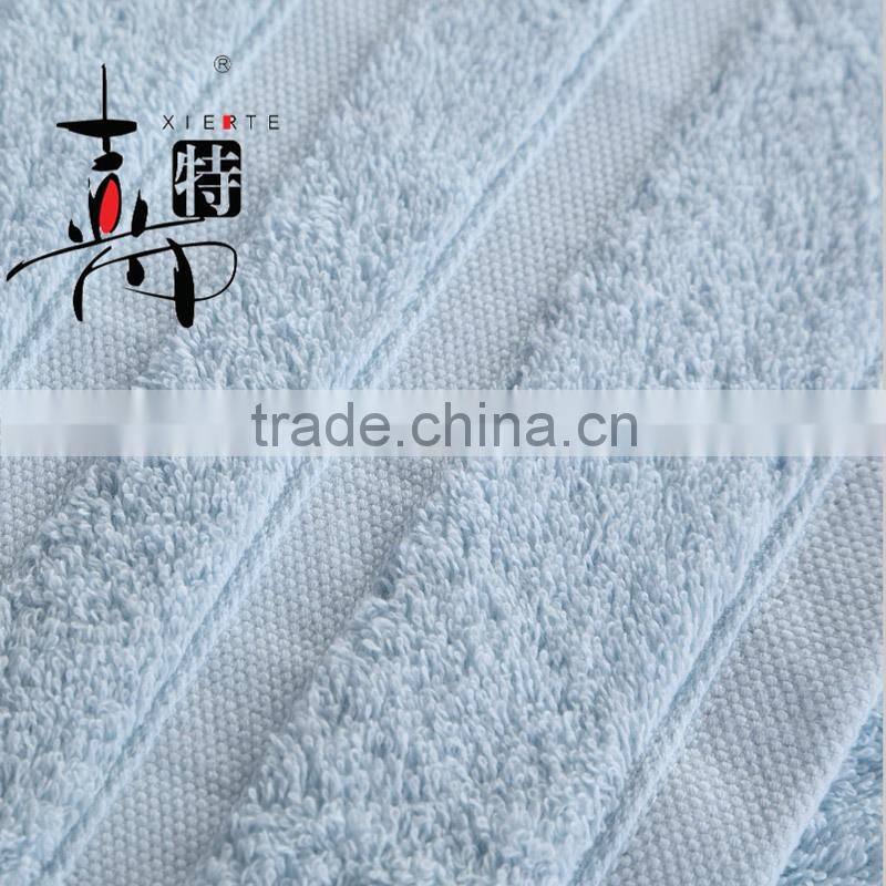 5 Star Hotel Standards 100% cotton Fiber satin Yarn Dyed FaceTowel