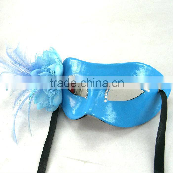 Handmade PU Masks With Rhinestone