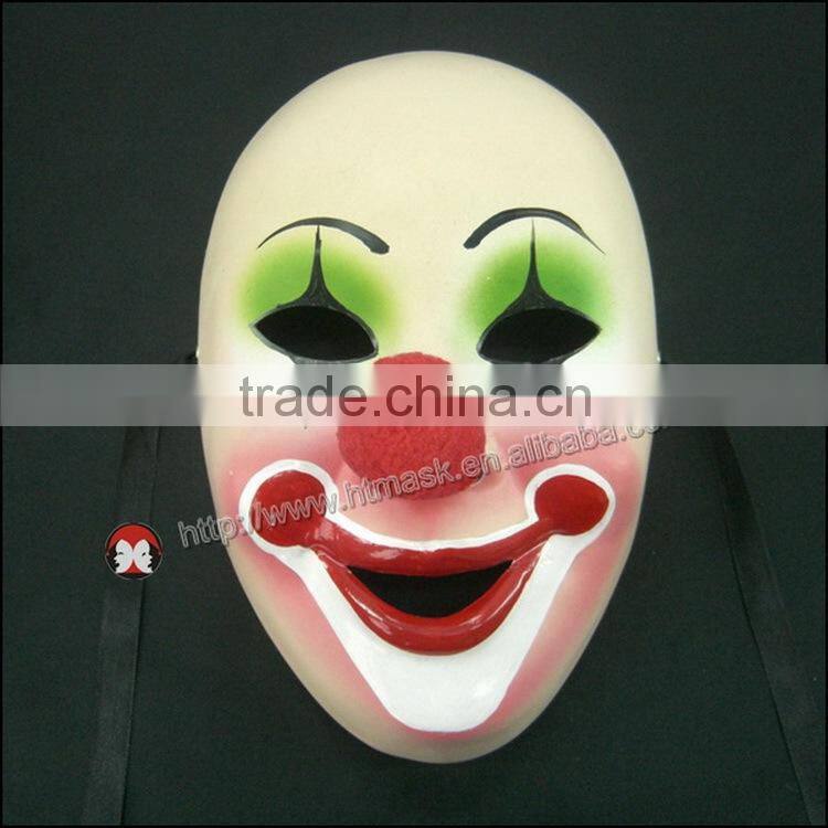 Hand pai sketchin Clown Prince of Crime Rigid Plastic Clown Mask Cartoon Show Mask Will Partyl Mask The Adults And Kids Can Wear