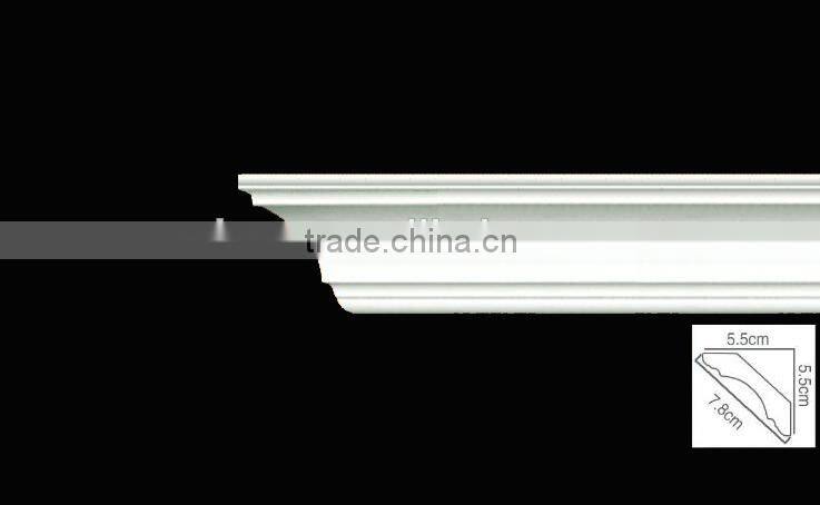 pu cornice moldings/pu plain crown moldings