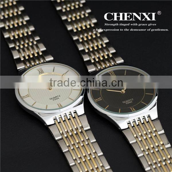 2015 Fashion Jewelry Wholesale Price Quartz Stainless Steel Watch Water Resistant Gold Steel Man Watch Mens Wrist Watch
