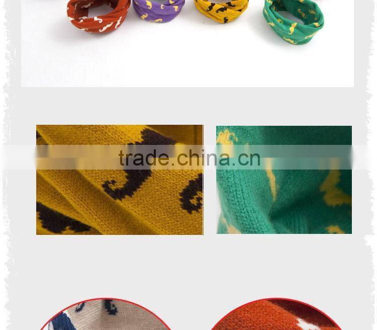 2014 Newest Cute Popular Beard Knit Circle Loop Baby Winter Scarf