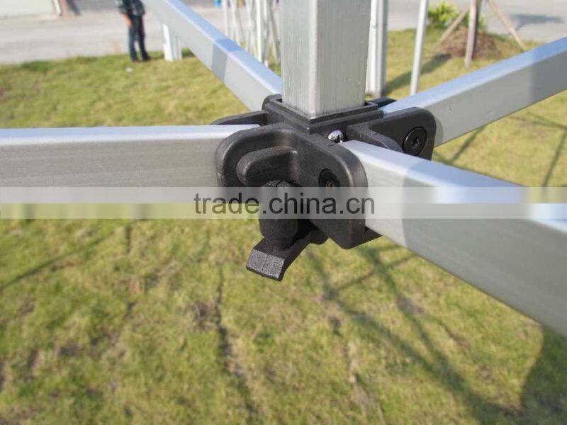 10x10 outdoor aluminum frame folding tent, hex tube pop up gazebo tent 3x3