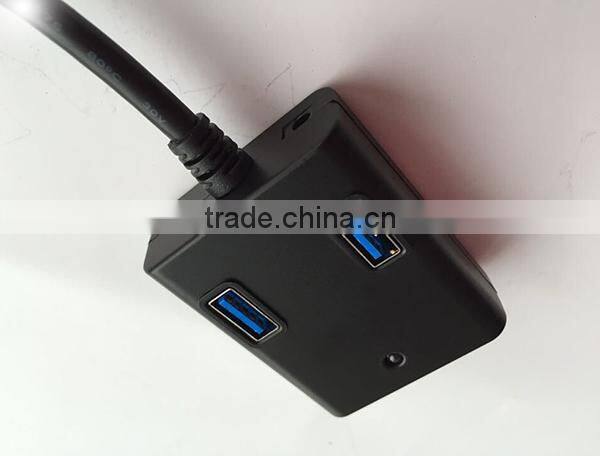 80cm Cable USB Hub 3.0 4 USB Port for Portable Charging and Date Transfer