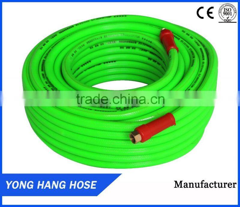 5layers Apple Green 8.5mm High Pressure High Quality Agricultural PVC Spray Hose