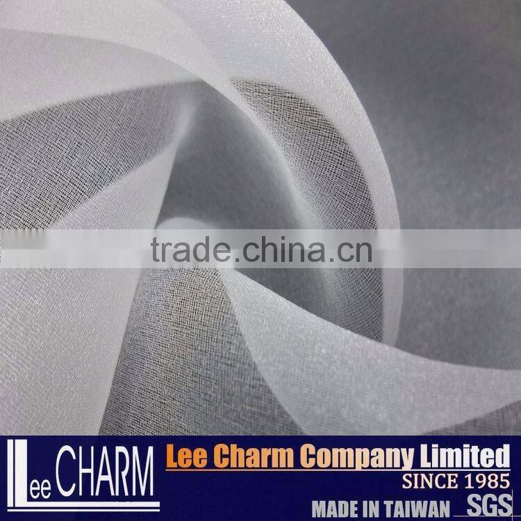 Window Curtain Plain Georgette Polyester Voile Fabric