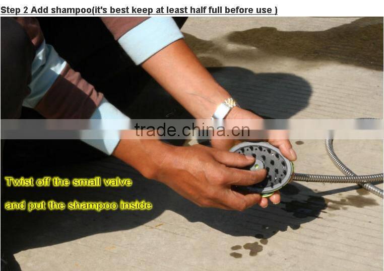 New Product 2015 Innovative Multifunctional Pet Shower Pet Bath Apparatus Convenient for Dogs Grooming and Cleaning