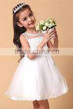 2016 New Fashion Girls One Piece Western Birthday Party Wear Dress Designer