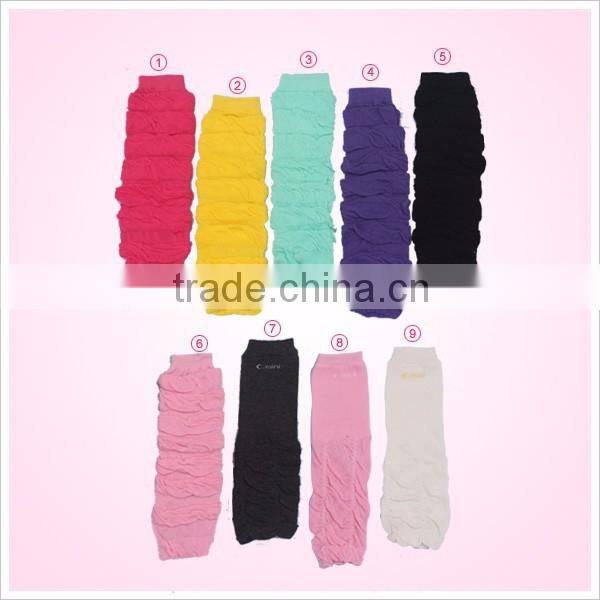 Best selling rainbow chevron leg warmers cotton sock for infant toddler in stock