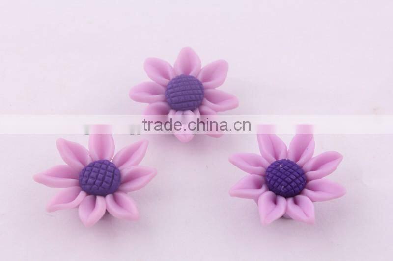 Look!! Discounted prices!! Halloween Mixed colors Soft ceramic porcelain flowers for DIY fashion jewelrys!! Cheapest!! !!