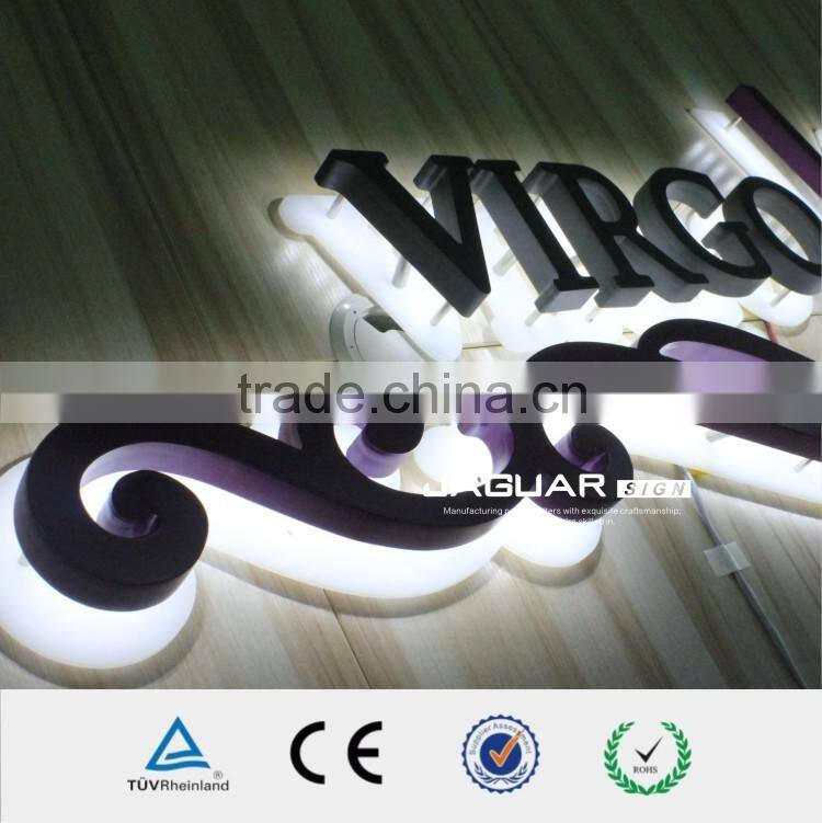 hotel sign board LED alphabet acrylic channel letters for decorative