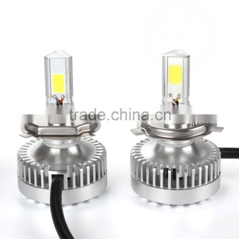 Hight qulity car led headlight 42W 3600LM 9006 with 3 sides