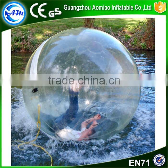 1.8m running ball water roll inside inflatable water running ball for kids