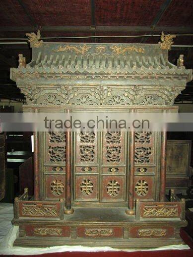 small handicraft ancient buddhist house