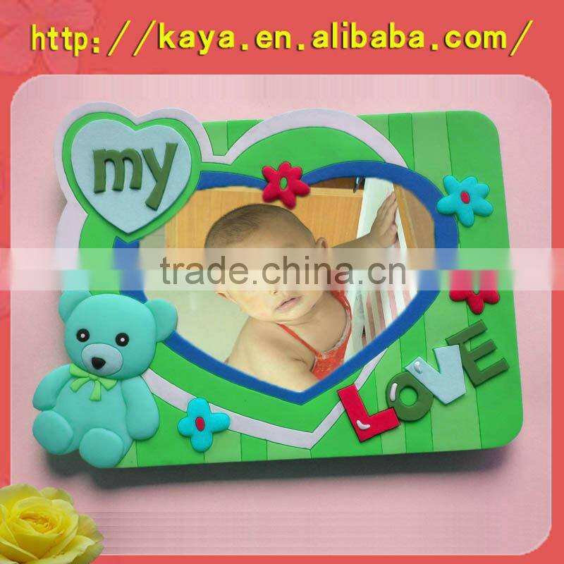 Magnetic home decoration photo frame, children's gift photo frame