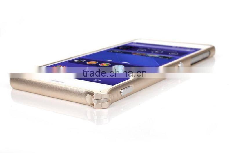 Best Quality Anti-broken Aluminum Bumper Case for Sony Z3 Metal Bumper
