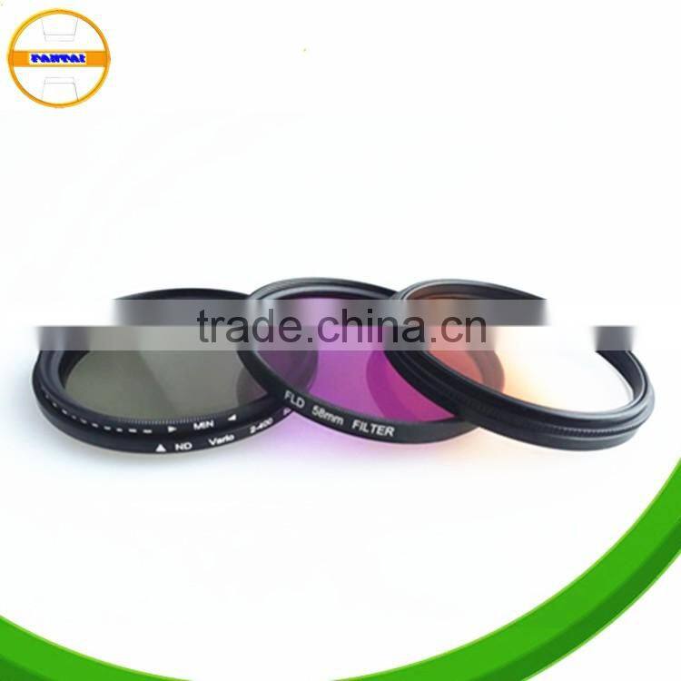 photographic equipment optical glass UV CPL FLD camera lens filters