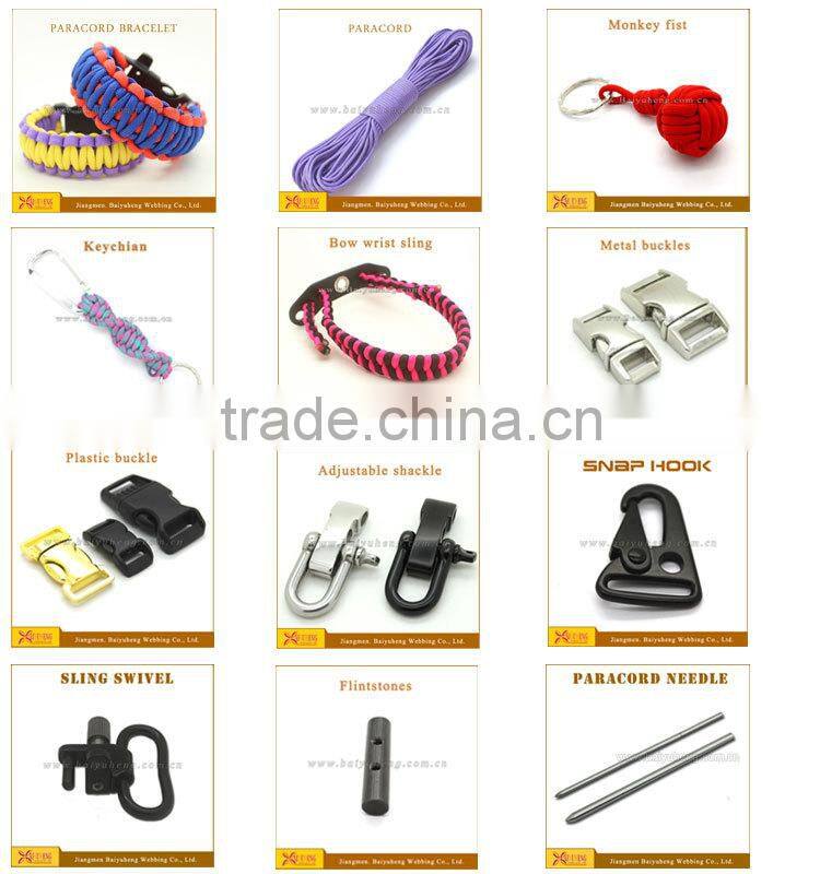 d shackle/dee shackle for paracord