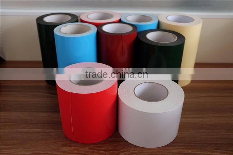 High Quality Dark Red Round PE Foam Tape for Stainless Steel