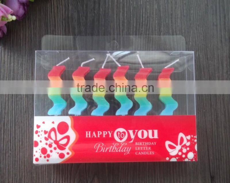 Novelty New Designed Decorative scented birthday candle favor wholesale