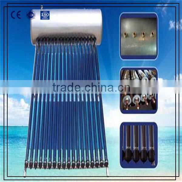 integrated pressurized stainless steel solar water heater