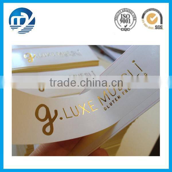 self adhesive custom roll paper sticker