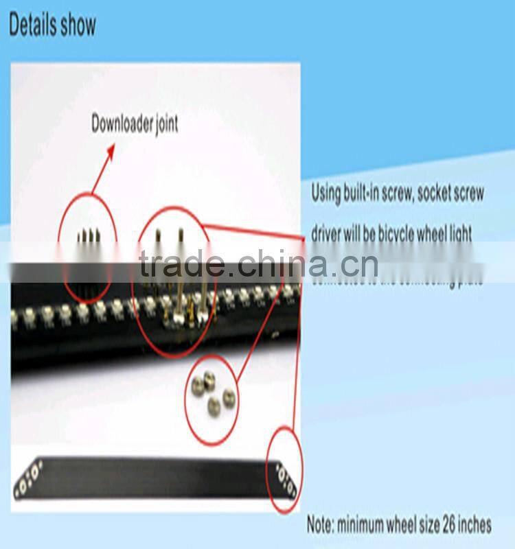 LED Decorative Bicycle Wheel Light Bike Monkey Light