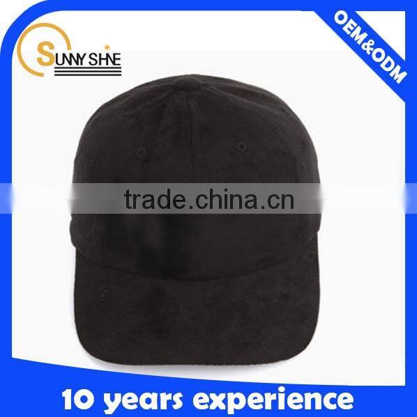 Custom suede brim snapback hats wholesale high quality suede cap