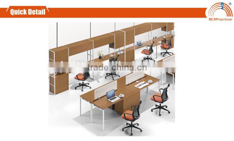 (MFC)PT-09 office table high quality metal and wood workstation