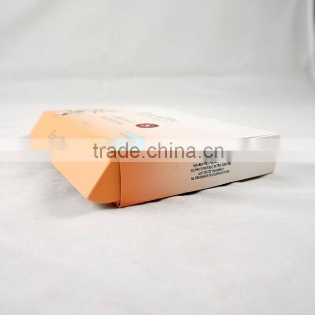 2016 cheap new design accept custom print full color LOGO mask packing box