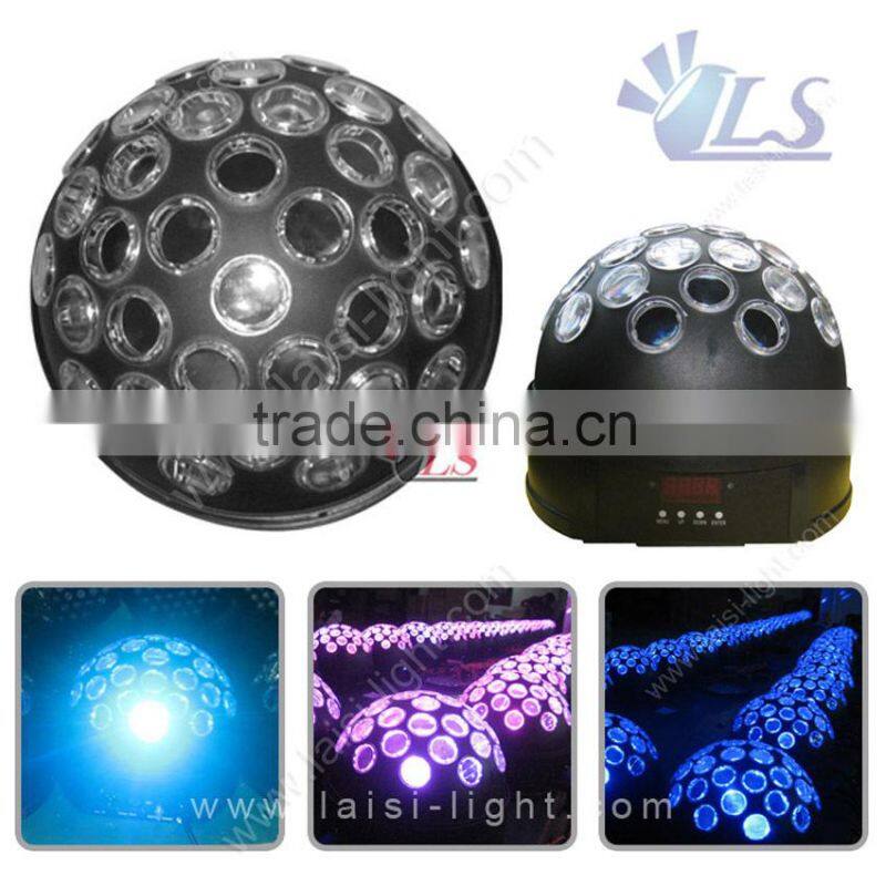LED light sourse black Crystall Ball light RGB disco led effect lights dj laser light