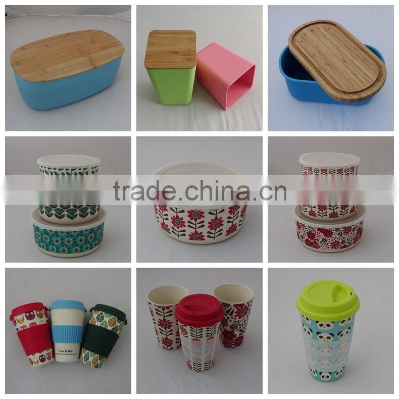 Eco-friendly kids dinnerware set- Cartoon design