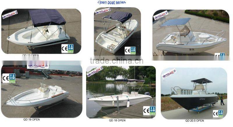 QD 20 EX fiberglass small speed boat for sale
