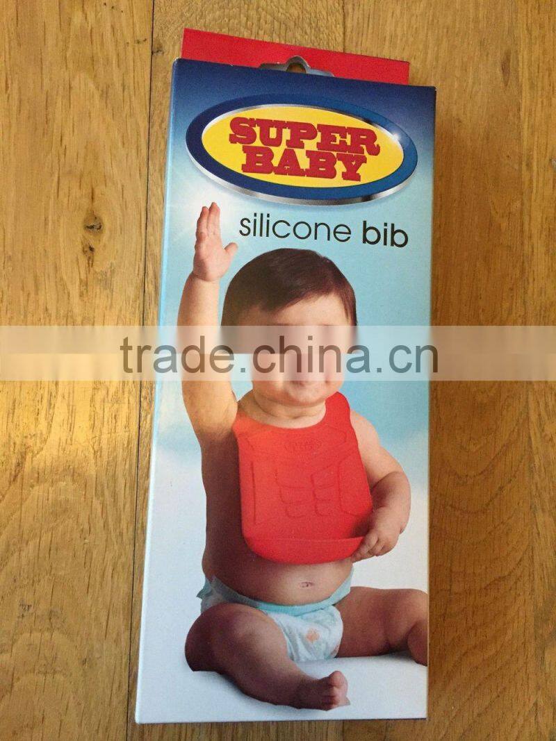 Lovely Cartoon Animal silicone baby bib