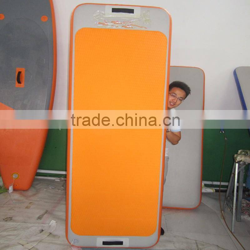 beautiful inflatable water floating Yoga mat