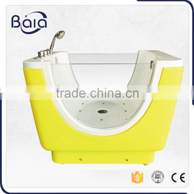 made in china pink yellow color china style dog swimming pool