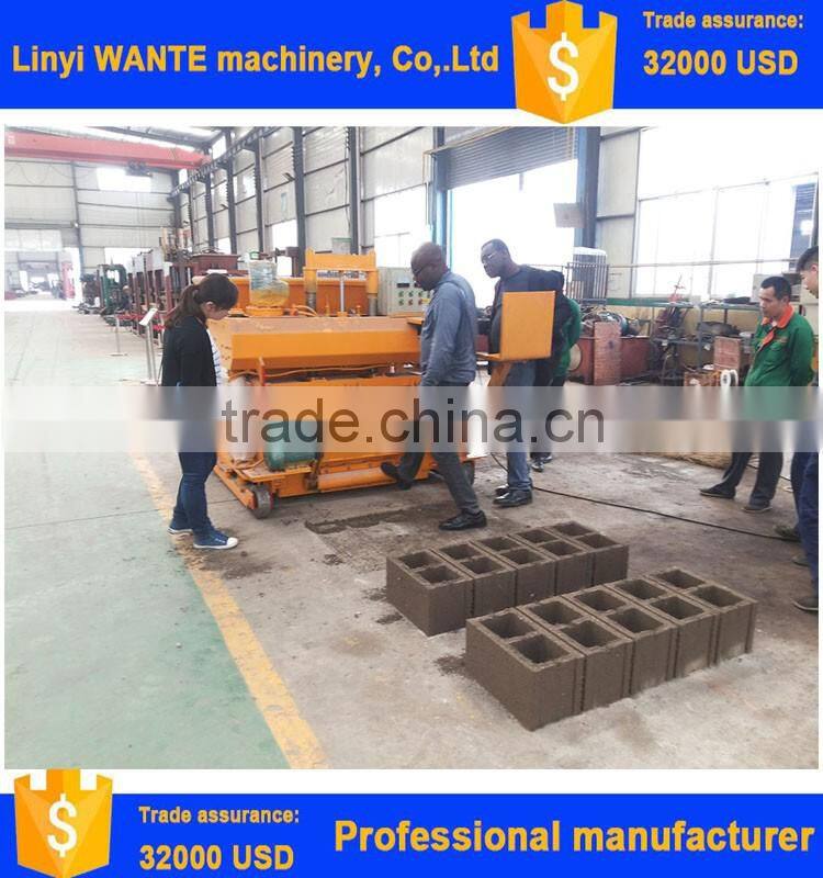 WT6-30 High quality hot sale concrete hollow blocks molds with design