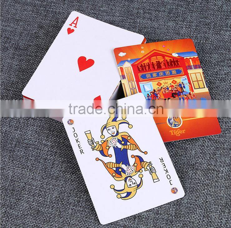 Quality Authentic 2016 New Luxury 24K Gold Foil Playing Cards Game advertising poker magic cards ---DH20741
