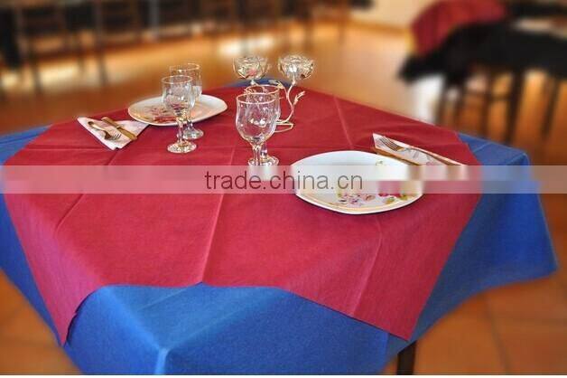 Disposable Wedding Table Cloth, Nonwoven Fabric PP Table Cloth