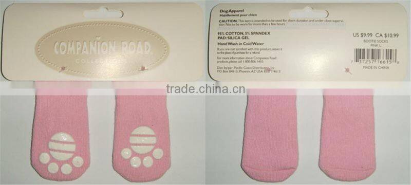 Fashion Japan style Dog Long socks multi-type pet socks 4 pcs as a set