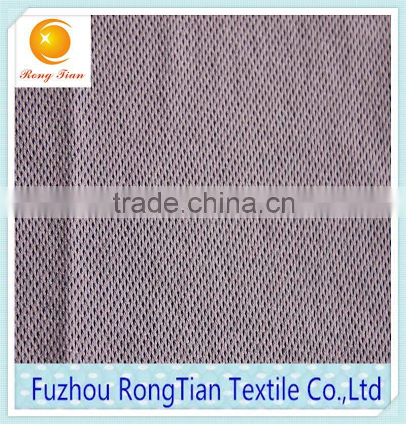 Breathable 70D nylon high elastic four angular mesh fabric for garments
