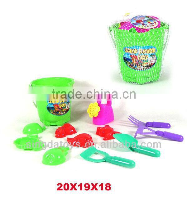 Summer beach set baby toy ( van, fork, shovel...)