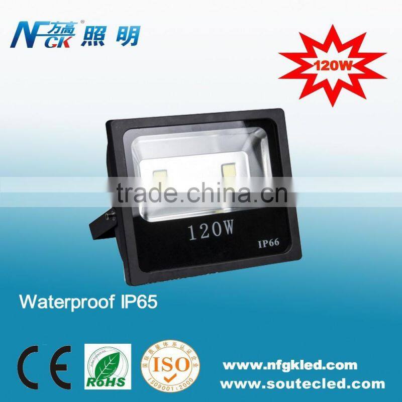Top quality slim led flood light spotlight outdoor ip66 led flood light 120w led flood light