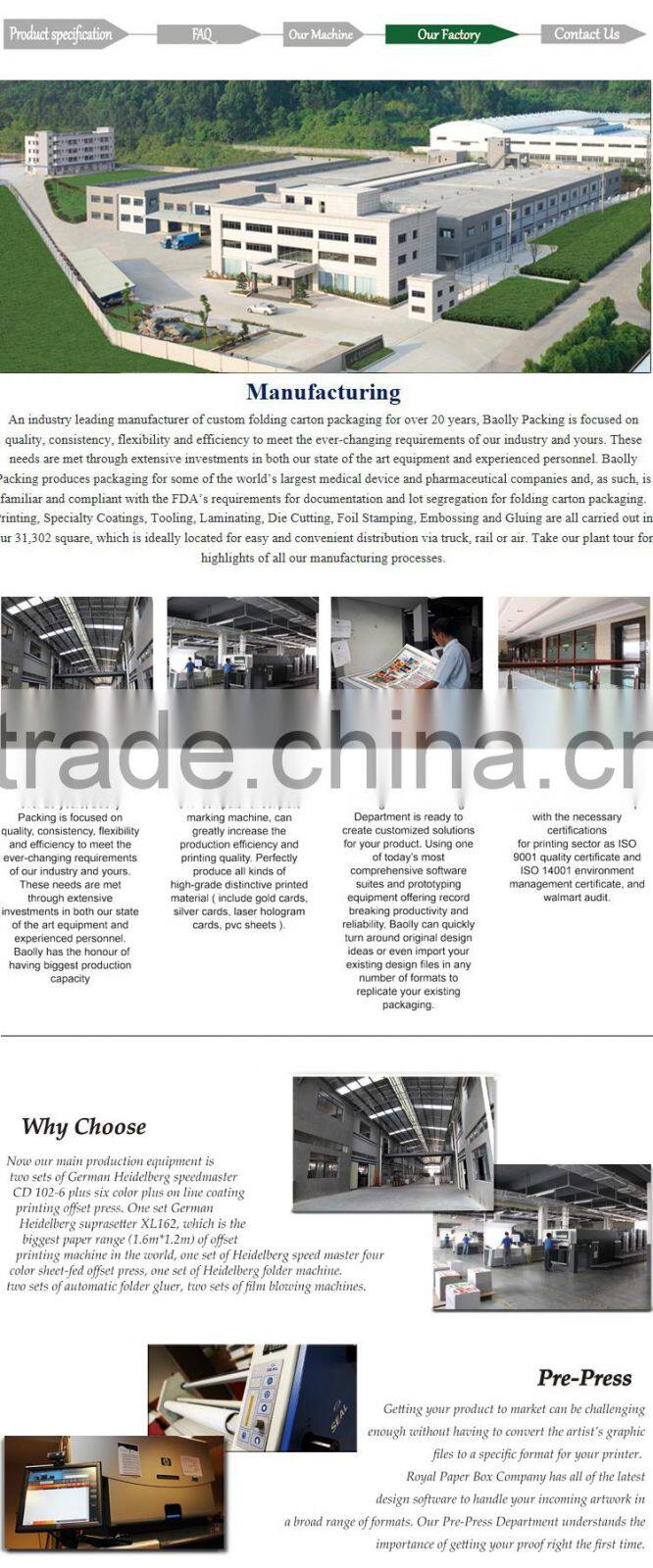 Fashion new design useful pretty cardboard high-quality paper wine glass packaging boxes for gift