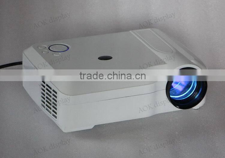 HOT SALE! HD Projector For Home theater Support 1080p full HD VGA USB LED commercial theater projector for sale