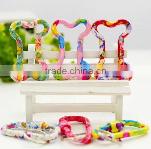 metal key ring for sublimation printing keychain making supplies