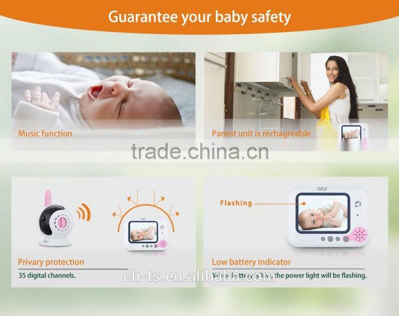 3.5" LCD Video Baby Monitor ,Wireless Digital camera