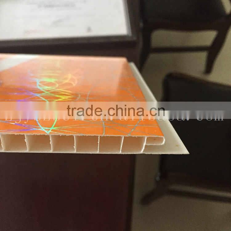 Haining Jiahao PVC ceiling panel wall panel hot stamping foil panels