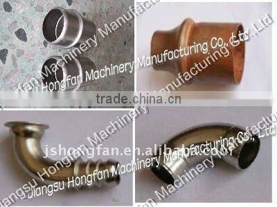 Single-head automatic hydraulic metal pipe and tube shrinking machine